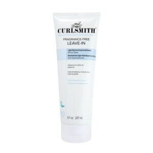 CURLSMITH Fragrance-Free Leave-In Conditioner – Hydrates and Smooth Cuticles, Lightweight Texture for Silky-Soft Curls (8 oz)