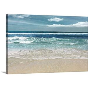 GREATBIGCANVAS Symphony of The Sea Canvas Wall Art Print, Coastal Home Decor Artwork, 60″x40″