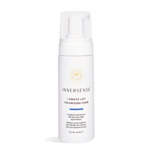 INNERSENSE Organic Beauty – Natural I Create Lift Volumizing Foam | Non-Toxic, Cruelty-Free, Clean Haircare (NEW Packaging, 6 fl oz | 177 ml)