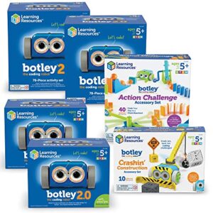 Learning Resources Botley 2.0 The Coding Robot Classroom Set – STEM Toys, Robotics Kit, Critical Thinking, Science Activities for Boys and Girls