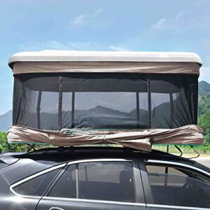 Outdoor Tent Roof SUV Off-Road Vehicle Straight-Supported Double-Layer Camping Self-Driving Car