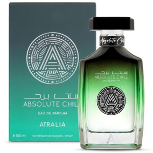Absolute Chill 100ml EDP – Citrus Mint Perfume for Men & Women | Green Lemon, Mint, Orange, Blackcurrant | Summer Fresh Long-Lasting Fragrance