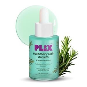 PLI.X – THE PLANT FIX Rosemary Hair Growth Serum with 3% Redensyl,4% AnaGain, 3% Baicapil,| Stimulates Hair Growth, improves hair Density & Thickens Hair | For Men & Women – 1.01 Fl Oz (30ml)