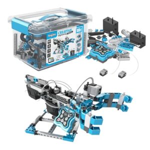 Engino Maker Pro Robotized 100 Models Set, Building Toys for Kids 10+, Discovering STEM Robotics, Engineering Kit, Coding STEM Project, Gift for Boys & Girls