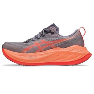 ASICS Unisex SUPERBLAST 2 Running Shoes, 7.5M / 9W, Greyish Purple/Coral Reef