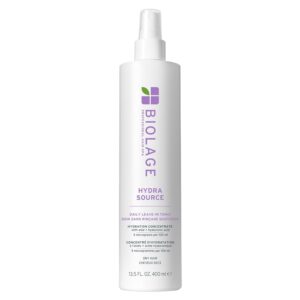 Biolage Hydra Source Daily Leave-In Tonic – Moisturizes & Detangles, Blowout Primer, Heat Protectant & Detangler