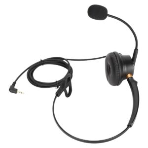H600â€‘2.5 Telephone Headset 2.5mm Single Ear Customer Service Headphone with Noise Reduction Microphone 2.5mm Telephone Headset New 2026 Electronic & Accessories
