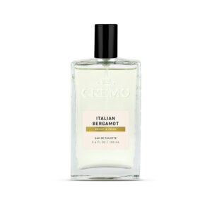 Cremo Cologne For Men – Italian Bergamot Mens Cologne Spray, A Combination of Italian Bergamot, Neroli Blossom, and Fresh Vetiver, Multi-Layered Signature Men’s Fragrances, 3.4 Fl Oz