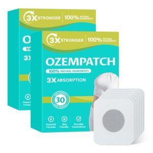 Ozempatch for Women – 100% Natural Ingredients Ozem Patch for Body – Firming, Moisturizing, Mild & Safe for All Skin Types
