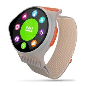 Kids Smart Watch with GPS Tracker, SOS, & Parental Controls Smartwatch, Kid Phone Call and Text, Boys & Girls, 4G Smart Watch for Kids Requires Data Plan – First 6-Months Free