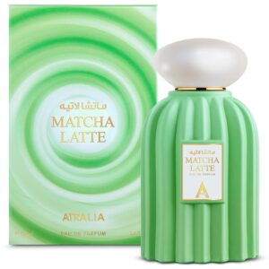 Matcha Latte Eau de Parfum – Sweet & Long Lasting Gourmand Perfume Inspired by Matcha Tea with Vanilla, Toffee & Tonka Beans – Unique Unisex Fragrance, Everyday Wear & Gift
