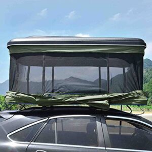 Travel Tent Roof SUV Off-Road Vehicle Straight-Supported Double-Layer Camping Self-Driving Car for Camping