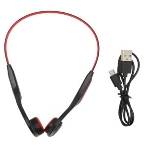 Bone Conduction Wirreless Headphone Long Battreriy Life IP56 Waterproof Sports Headset Noise CanCeIIation Lightweight for Outdoor Replacement for OEM New 2026 High for Reliable Electronic Component