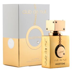 Armaf Club de Nuit Milestone – Aquatic, Fruity, Woody, Musky – Eau de Parfum Spray Long-Lasting Fragrance for Unisex, 1 Ounce / 30 ml