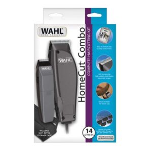 Wahl Clipper Corp Pro 14 Piece Styling Kit with Hair Clipper and Beard Trimmer for Total Body Grooming – Model 79450, Chrome
