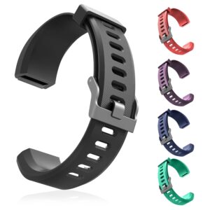 Reluen 5 Pcs Fitness Tracker Id115plus Hr Replacement Band – Wrist Band Fitness Watch Bands Replacement – Bands Smart Watch Bands Replacement Wristband