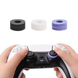 YOKRWO 9 Precision Rings for Xbox, Precision Rings for PS5, Gaming Accessories for Playstation 5 Accessories, for for Xbox Accessories(Black/White/Purple)