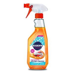 Ecozone 3 in 1 Kitchen Cleaner & Degreaser Spray 500ml Case of 6