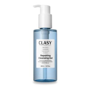 Repairing Pore Tightening Facial Cleansing Gel – Gentle Hydrating Facial Cleanser for Dry & Combination Skin, Daily Face Wash & Makeup Remover
