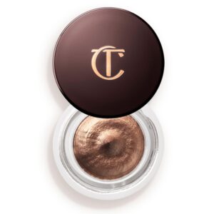 Charlotte Tilbury Eyes to Mesmerize Cream Eyeshadow – Long-Lasting Single Eyeshadow – Water-Infused Metallic Formula with Vitamin E for Crease-Resistant Wear