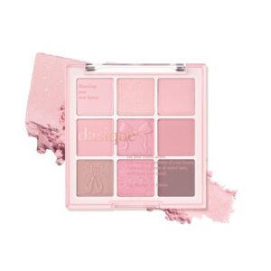 dasique Shadow Palette #35 Love Angel | 9 Pigmented Eyeshadows Blendable Natural Look | Korean Makeup l Eye shadow palette | Long Lasting | valentine | valentine gift | neutral tone