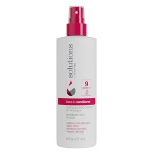 GREAT CLIPS Solutions Nourishing Leave-In Conditioner | 8oz Spray | Detangles and Hydrates Hair