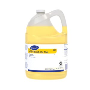 Diversey 101107412 Suma Break-Up Plus D3.7 Degreaser, Alkaline Solvent Free Commercial Cleaning Liquid Concentrate, 1-Gallon