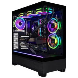 CLX Set Gaming PC – AMD Ryzen 7 9800X3D 4.7GHz, RTX 5080, 2TB NVMe M.2 SSD, 32GB DDR5 RGB Memory, 360mm AIO, WiFi, Windows 11 Home, Black