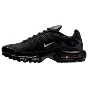 Nike Men’s Air Max Plus Running Shoes, Black/White-Blue Lightning-Bright Crimson-Wolf Grey, 11 M US