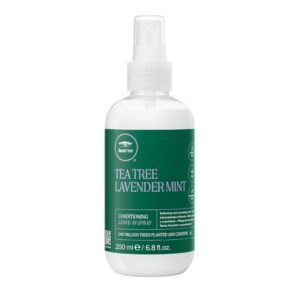 Tea Tree Lavender Mint Conditioning Leave-In Spray, Lightweight Leave-In Conditioner, Softens + Smooths, For Coarse + Dry Hair, 6.8 fl. oz.