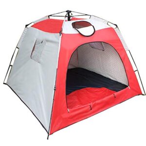 Outdoor Backpack Tent Automatic Splicing Portable Tourism Ice Fishing Tent Cold and Thickening Warm 3-4 Person Night Cat Camping Tent