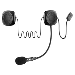 VR Robot BIIuetuoth 5.0 Moto Helmet Headset Wirreless Handsfree Music Speaker Headphones with Sponge Support SlRl for Motorcycle New 2026 Electronic & Accessories