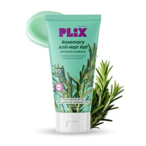 Plix Rosemary Anti-Hair Fall Conditioner for Soft, Smooth & Shiny Hair, 5.91 fl oz